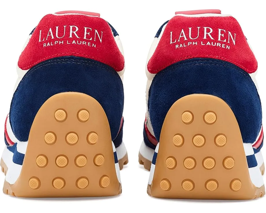 Кроссовки Lauren Ralph Lauren Dani из кожи и замши с контрастными вставками