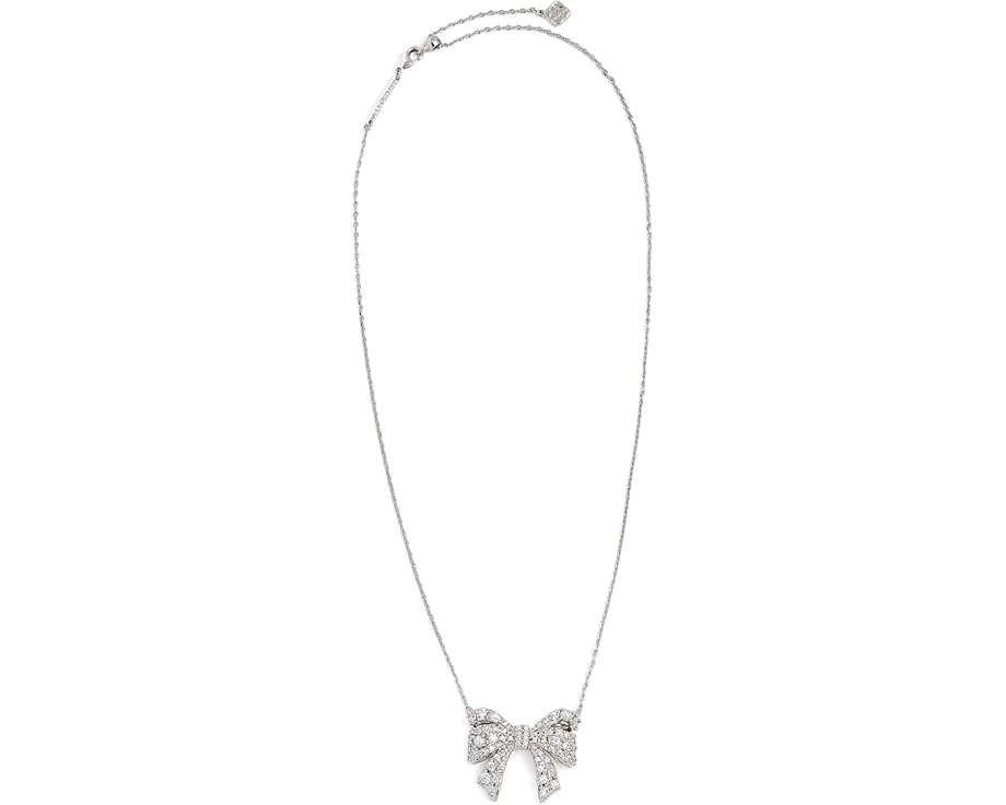 Kendra Scott кулон Krista в виде банта с жемчугом и кристаллами