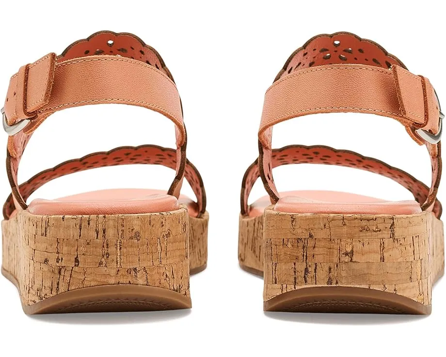Босоножки Lucky Brand Elsie на платформе с фигурными кожаными ремешками