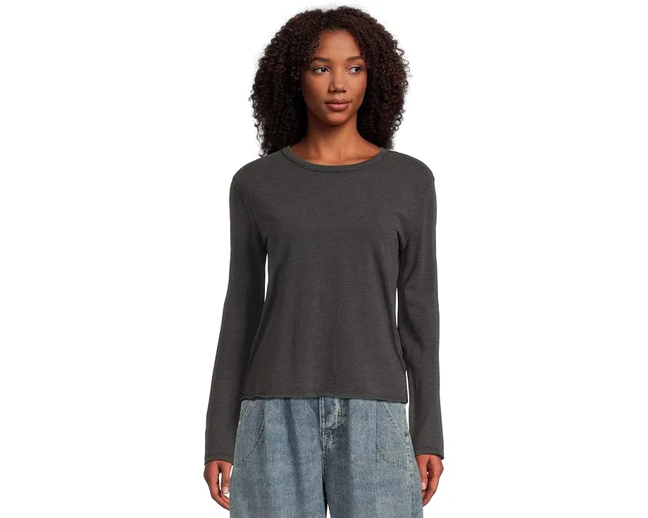 Free People Футболка We The Free Nova с длинными рукавами из органического хлопка