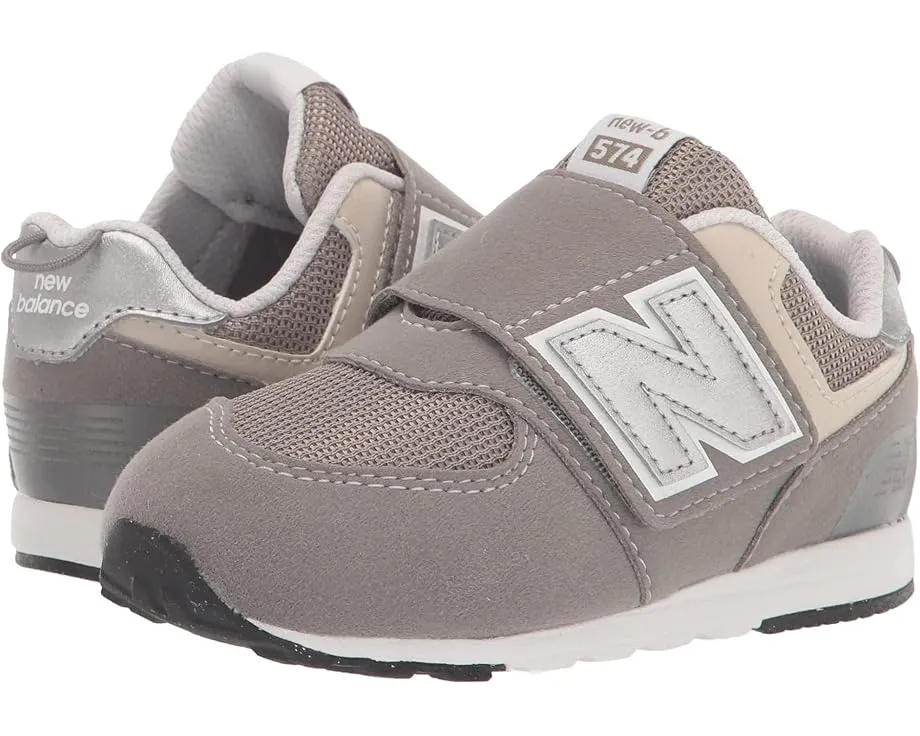Детские кроссовки New Balance 574 New-B на липучке с поддержкой APMA