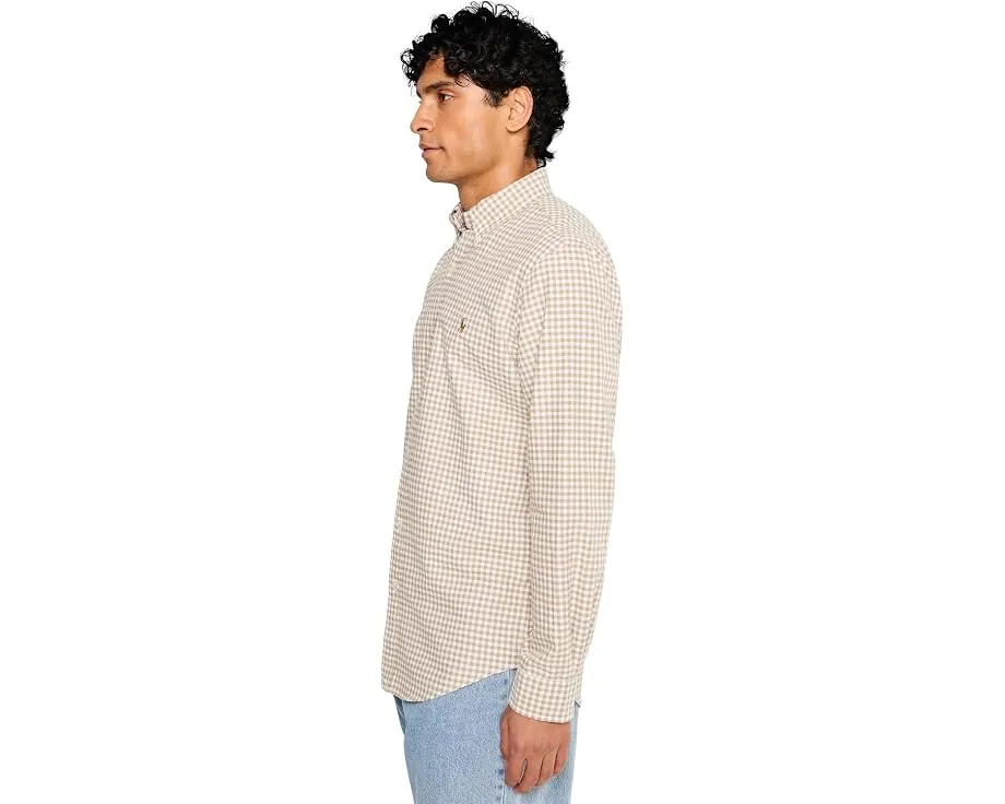 Рубашка Polo Ralph Lauren Custom Fit Gingham Oxford в клетку
