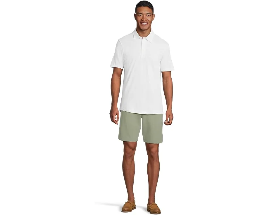 Пило-футболка Faherty Sunwashed из органического хлопка с расслабленным кроем