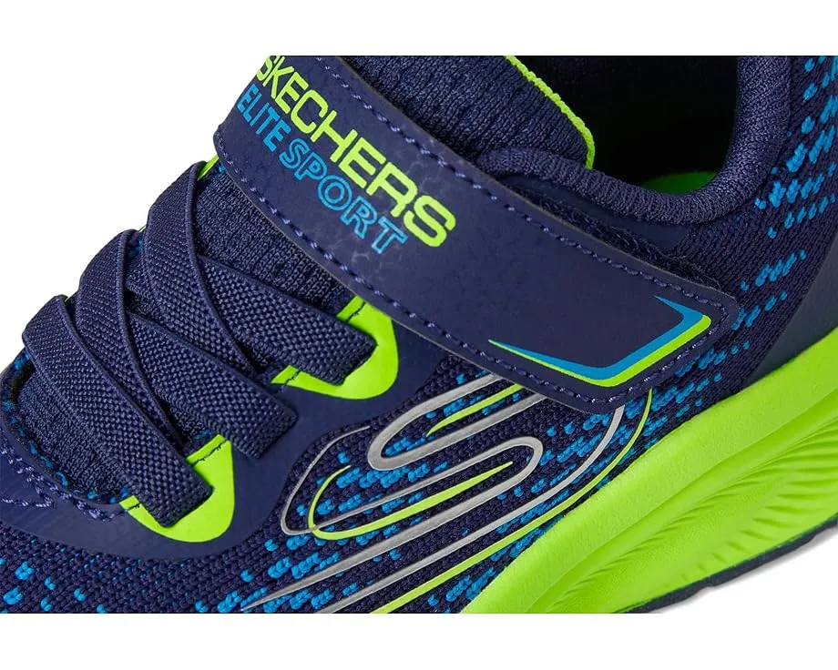 Детские кроссовки Skechers Elite Sport Stride с сетчатым верхом и липучкой