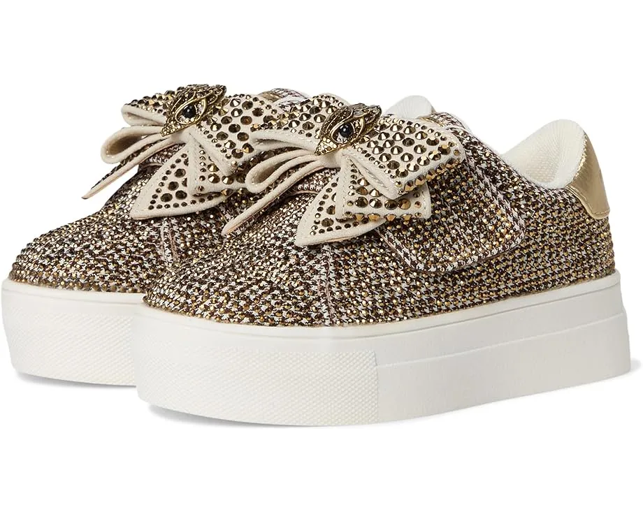Кроссовки Kurt Geiger London Kids Mini Laney Bow для малышей с кожаным верхом