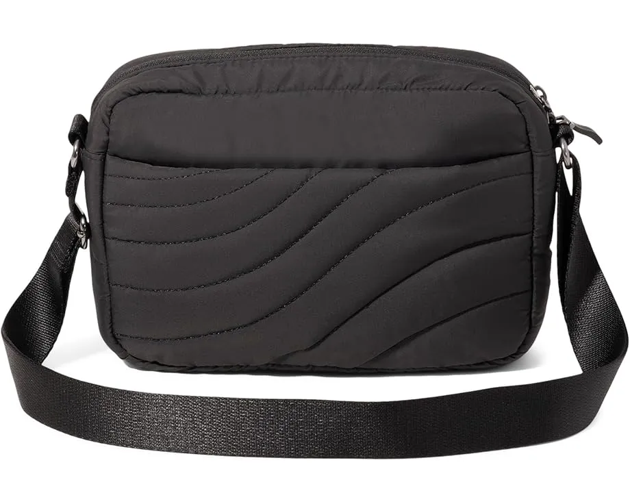 Сумка кроссбоди Baggallini Set Wave с геометрическим узором и RFID защитой