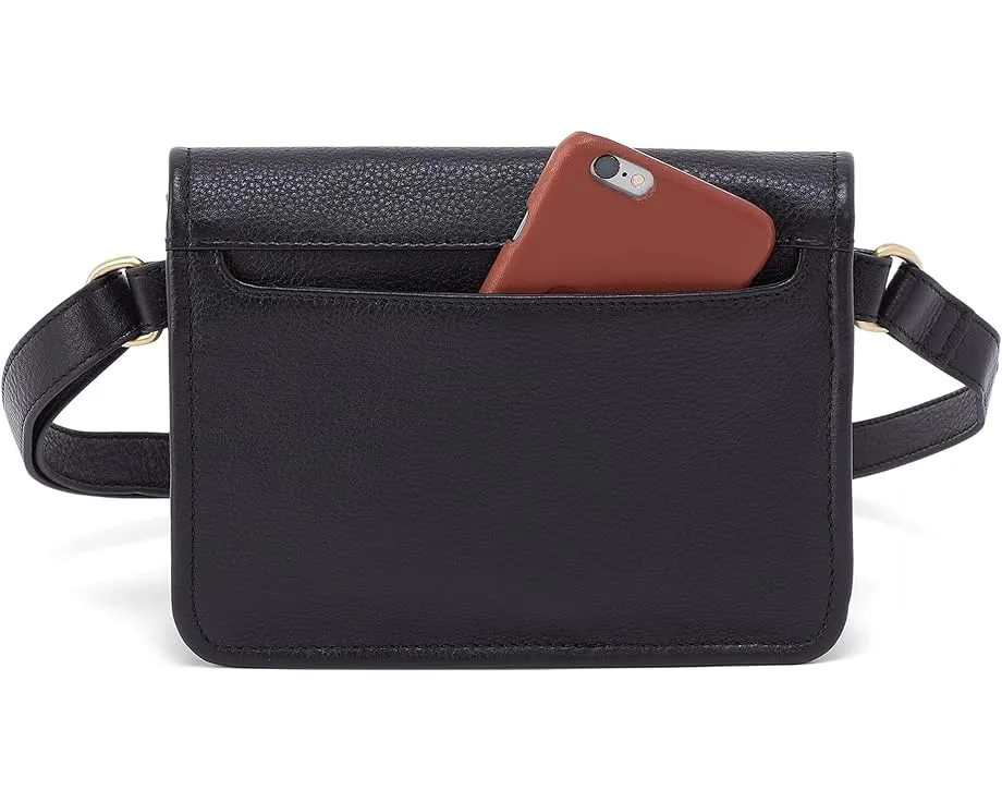 Поясная сумка Margot Belt Bag из кожи и соломки с тремя слотами для карт