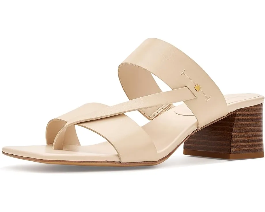 Сандалии Keoni Slide с квадратным носком и кожаным верхом