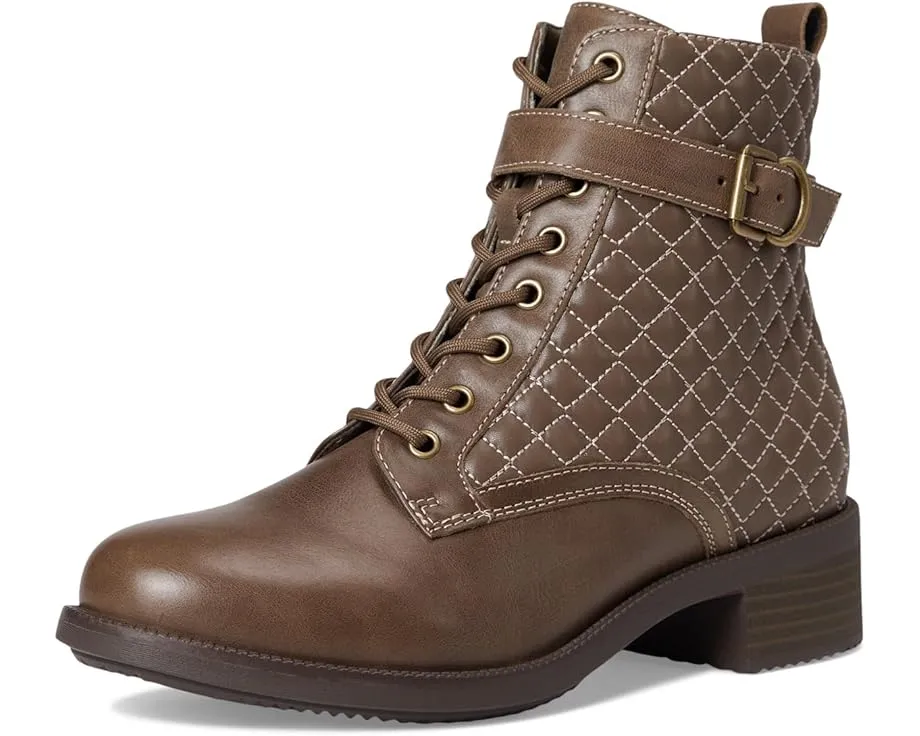 Ботильоны Seville с стеганым верхом и ремешком на пряжке David Tate