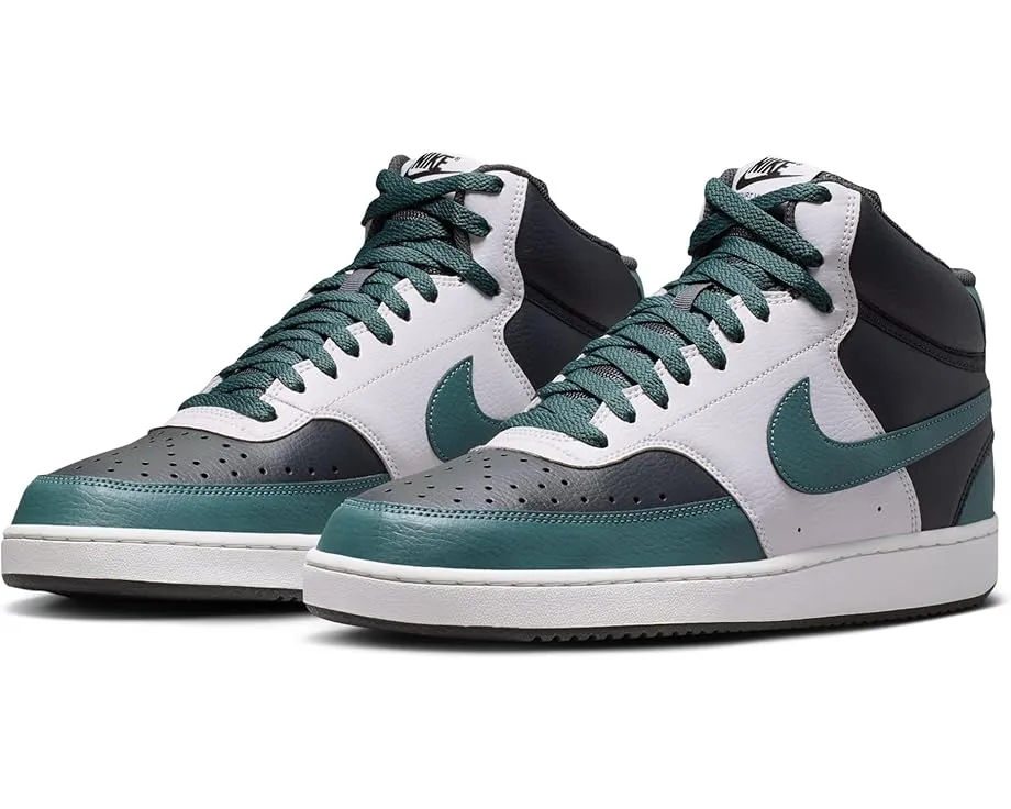 Кроссовки Nike Court Vision Mid с верхом из искусственной кожи и удобным воротником