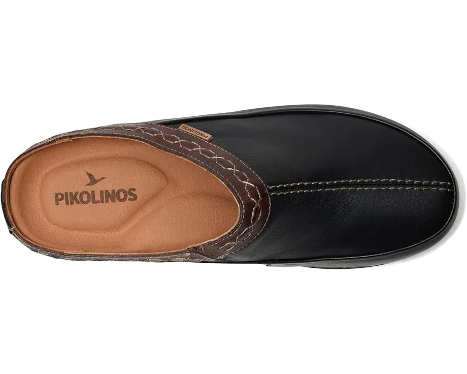 Сланцы PIKOLINOS Granada на каблуке с кожаным верхом