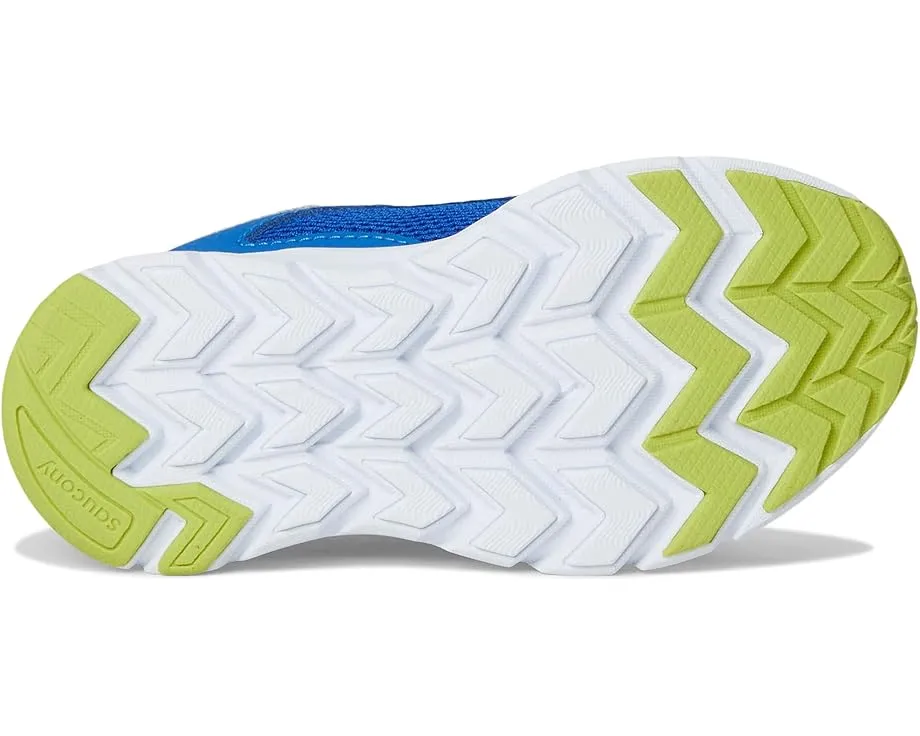 Кроссовки Saucony Axon KDZ для детей с верхом из кожи и сетки и легкой подошвой EVA