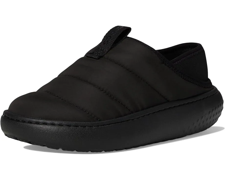 Crocs Classic Puff Moc детские утепленные клоги с искусственным мехом