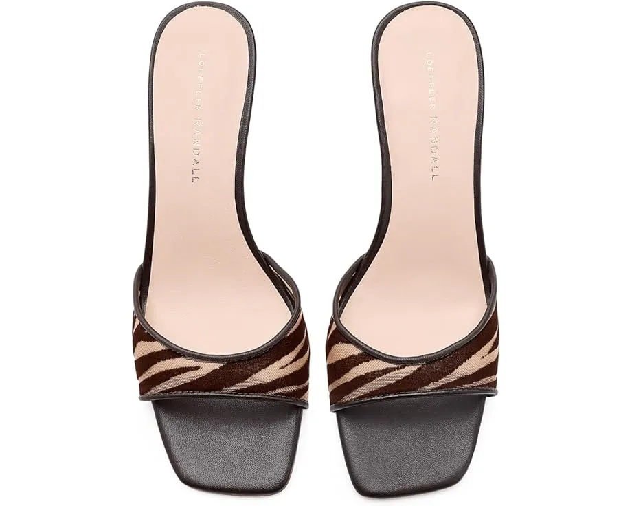 Туфли Loeffler Randall Tavia на среднем каблуке из сетки с принтом