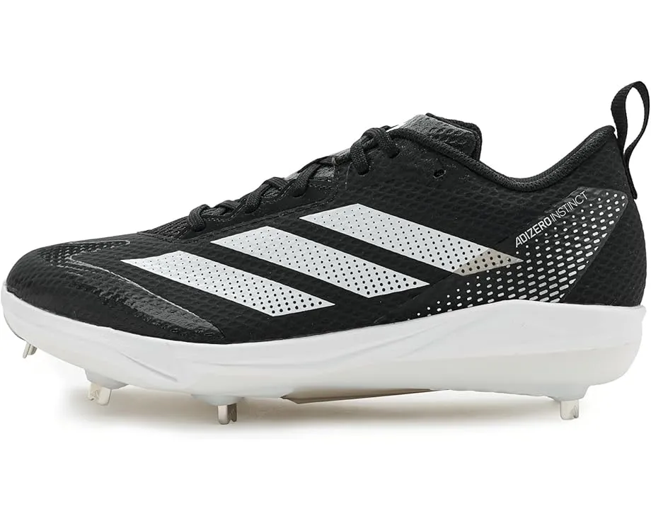 Софтбольные бутсы adiZero Instinct 2.0 от adidas с резиновым верхом и фирменными полосками