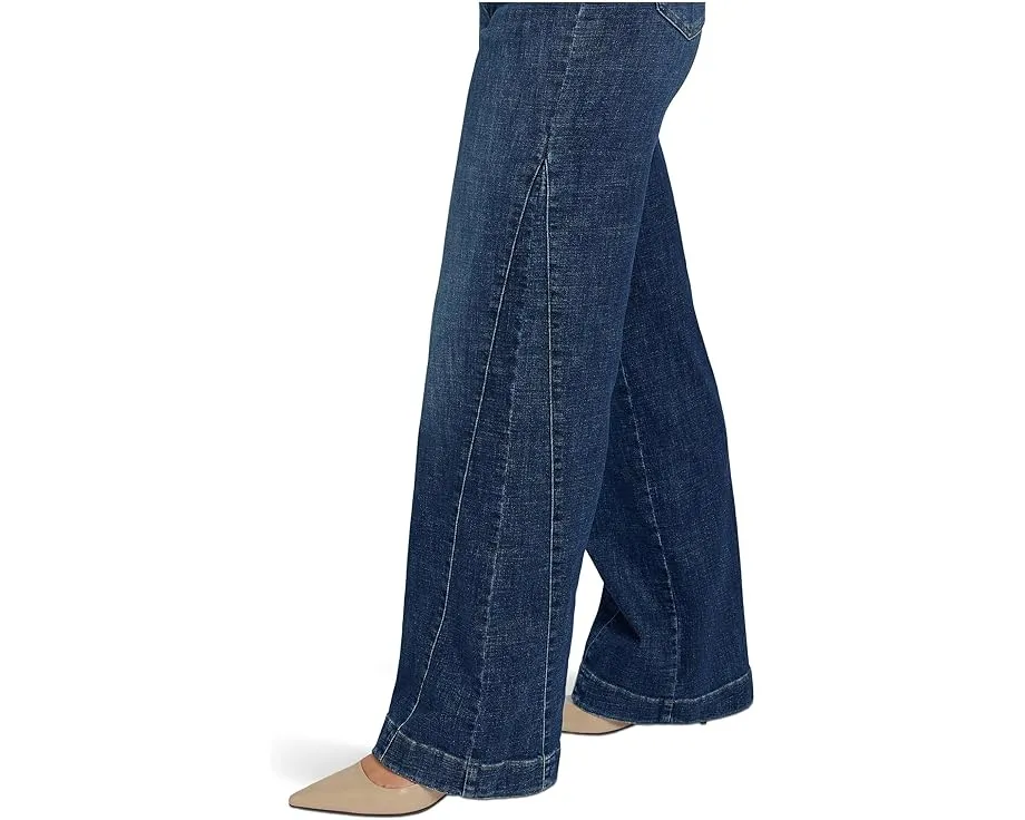 Джинсы NYDJ с широкими брючинами и вставками-клиньями по бокам в цвете Sunset Villa