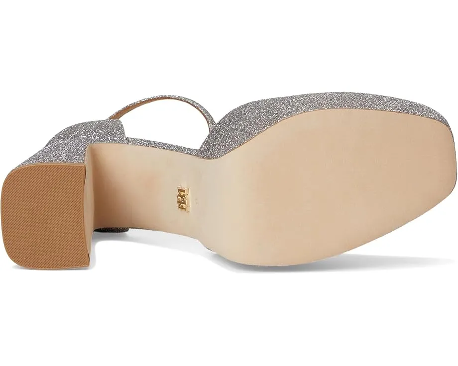 Туфли Jayda на платформе с шелковым верхом и ремешком на щиколотке Badgley Mischka