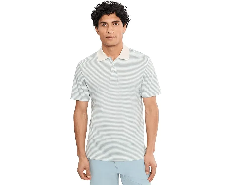 Пике-поло Faherty Movement Short Sleeve из органического хлопка