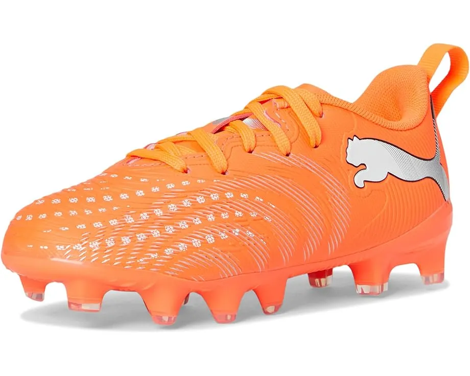 Детские футбольные бутсы PUMA Future 9 Play для твердого и искусственного покрытия с рельефными зонами сцепления