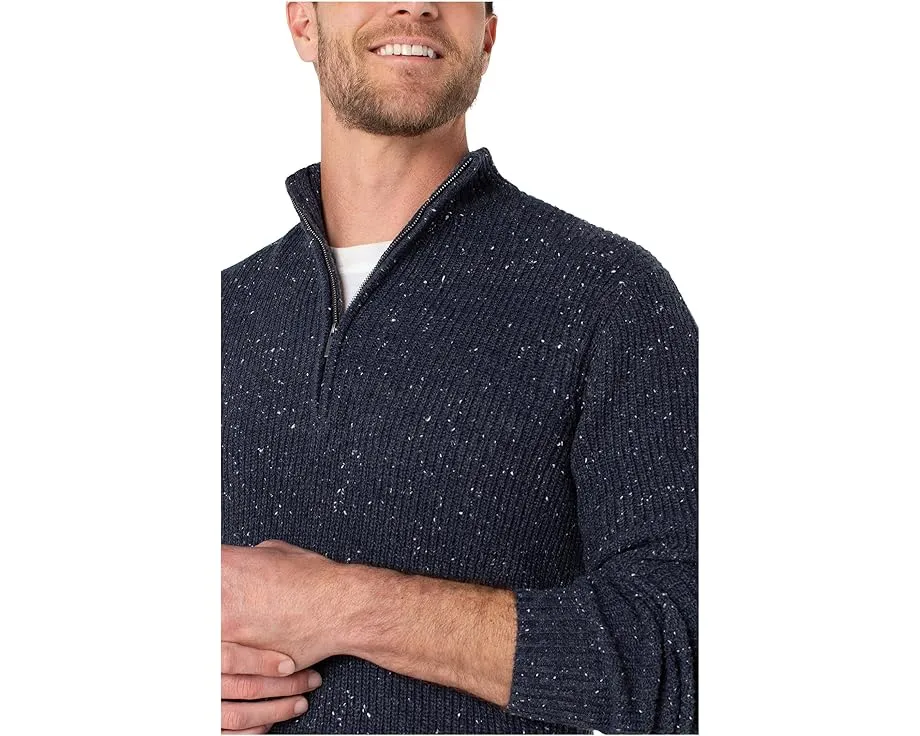 Свитер с молнией на четверть и рубчиком Donegal от Liverpool Los Angeles