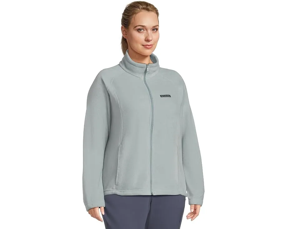 Куртка Columbia Plus Size Benton Springs Full Zip из переработанного полиэстера с капюшоном