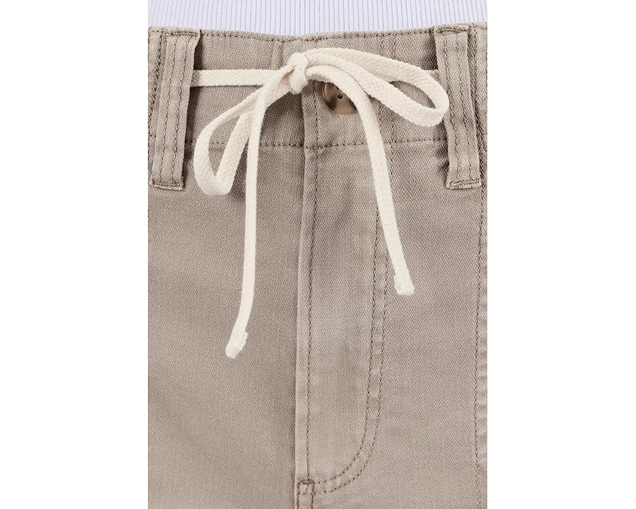 Широкие брюки Petite Ari с завязкой на поясе и укороченными штанинами в цвете Vintage Utaupia