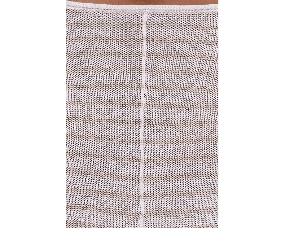 Свитер Tommy Bahama из льна в полоску с лодочкой и длинными рукавами