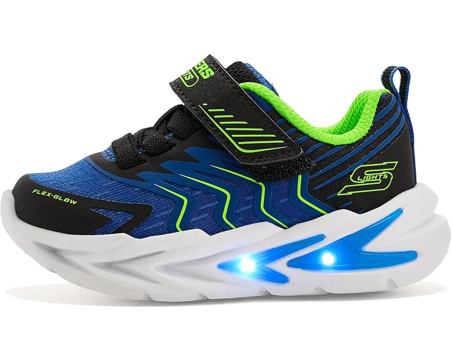 Кроссовки детские Skechers Flex Glow Ultra 400141N со светящейся подошвой