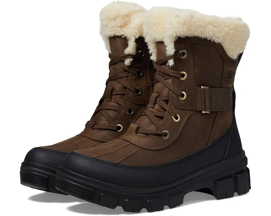 Водонепроницаемые зимние сапоги SOREL Tivoli V Parc с натуральным мехом