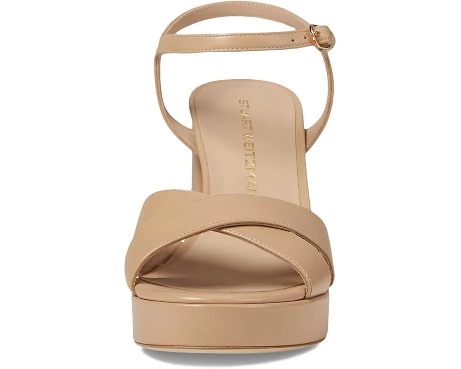 Сандалии Stuart Weitzman Dayna Platform на платформе и квадратном каблуке