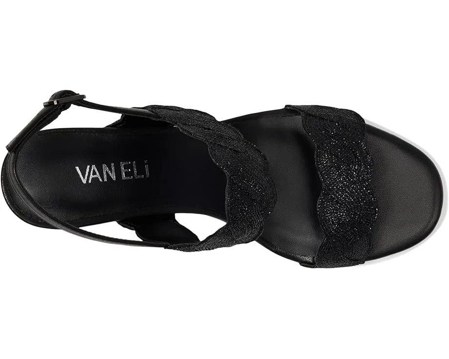Босоножки Vaneli Lettie на устойчивом каблуке с регулируемой задней лямкой
