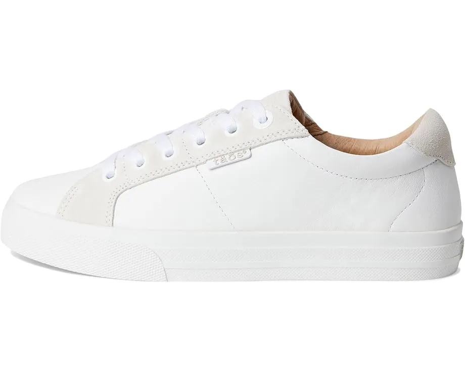 Кроссовки Taos Heart & Soul Lux из кожи с контрастным воротником и поддержкой свода стопы