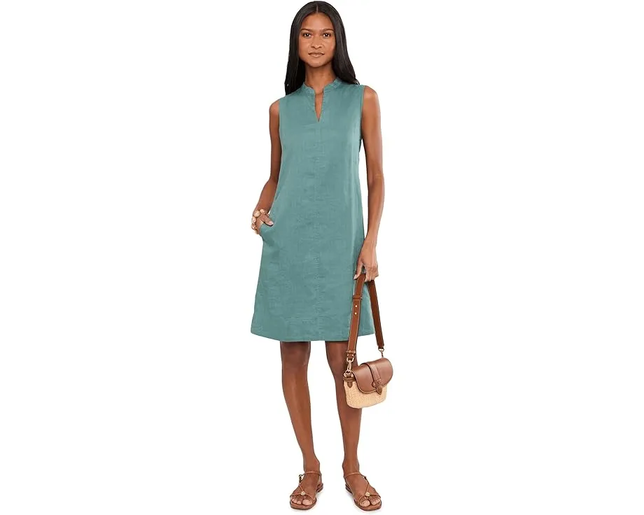 Organic Linen Knee Length Dress