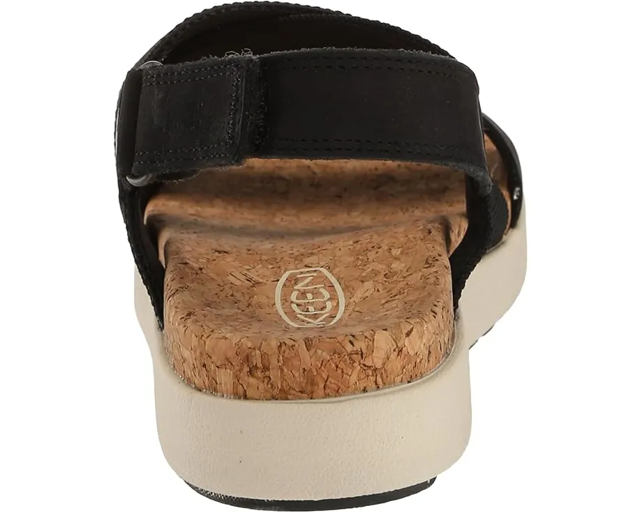 Босоножки KEEN Elle Crisscross на платформе с переплетением и застежкой-пряжкой