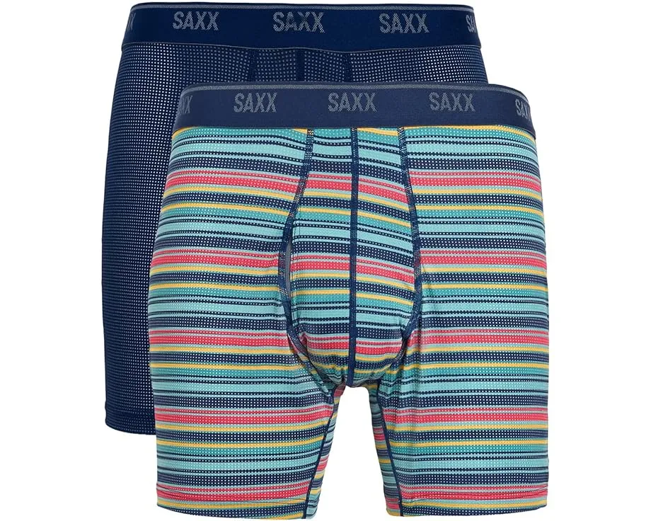 Набор из 2 боксеров SAXX Quest Quick Dry Mesh с карманом BallPark Pouch
