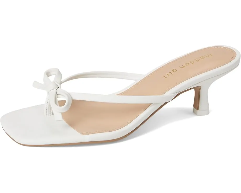 Madden Girl Туфли Charlotte с квадратным носком и бантом на низком каблуке