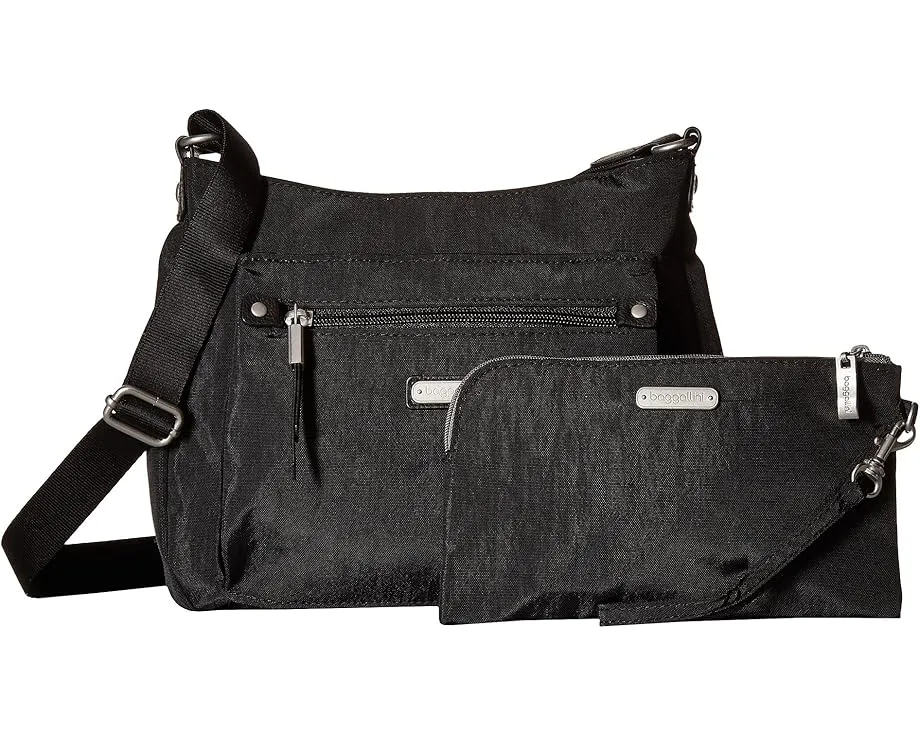 Сумка через плечо Baggallini Uptown Bagg с RFID-брелоком для телефона
