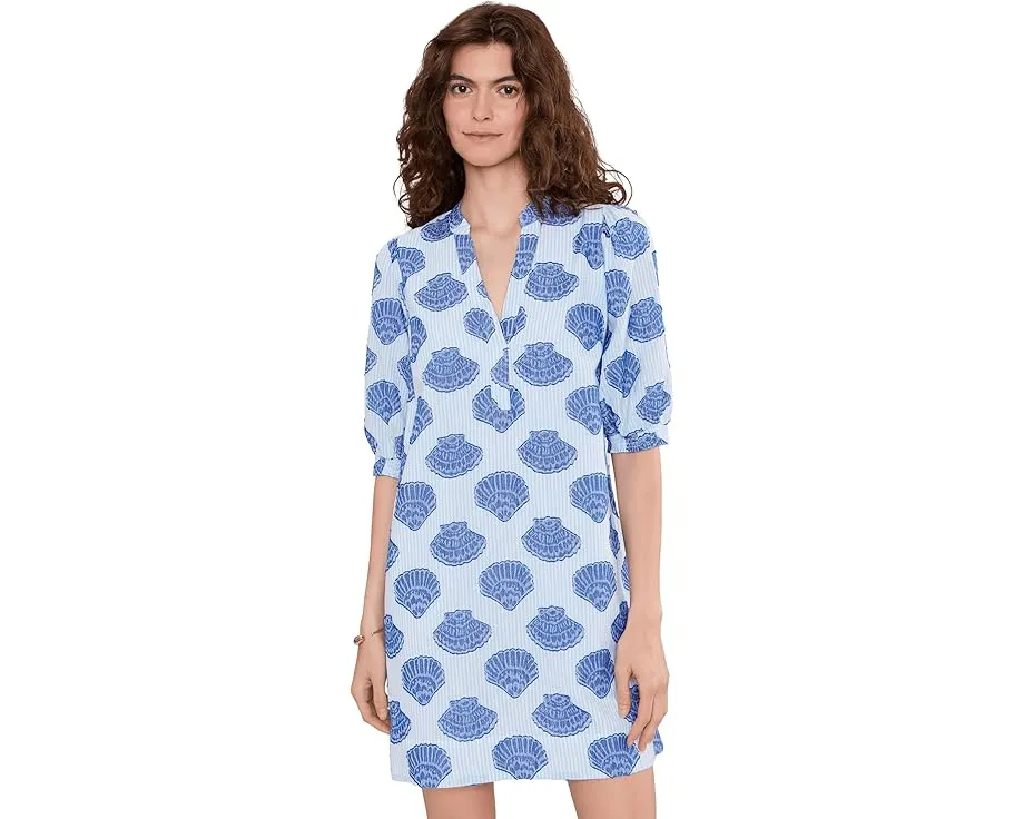 Платье Lilly Pulitzer Mialeigh с рукавом 3 4 длины и воротником