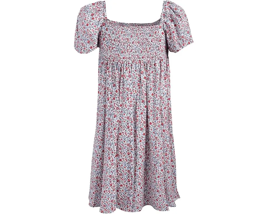 Платье с цветочным принтом и буфами Janie and Jack с пышной юбкой