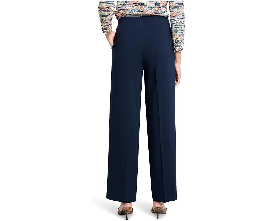 Широкие брюки NIC+ZOE Lenox из стрейч-костюмной ткани длиной 31 дюйм