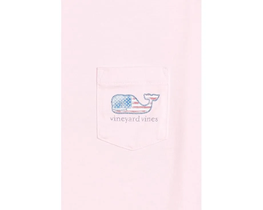 Футболка Vineyard Vines Kids Short Sleeve Pocket Tee с коротким рукавом и карманом