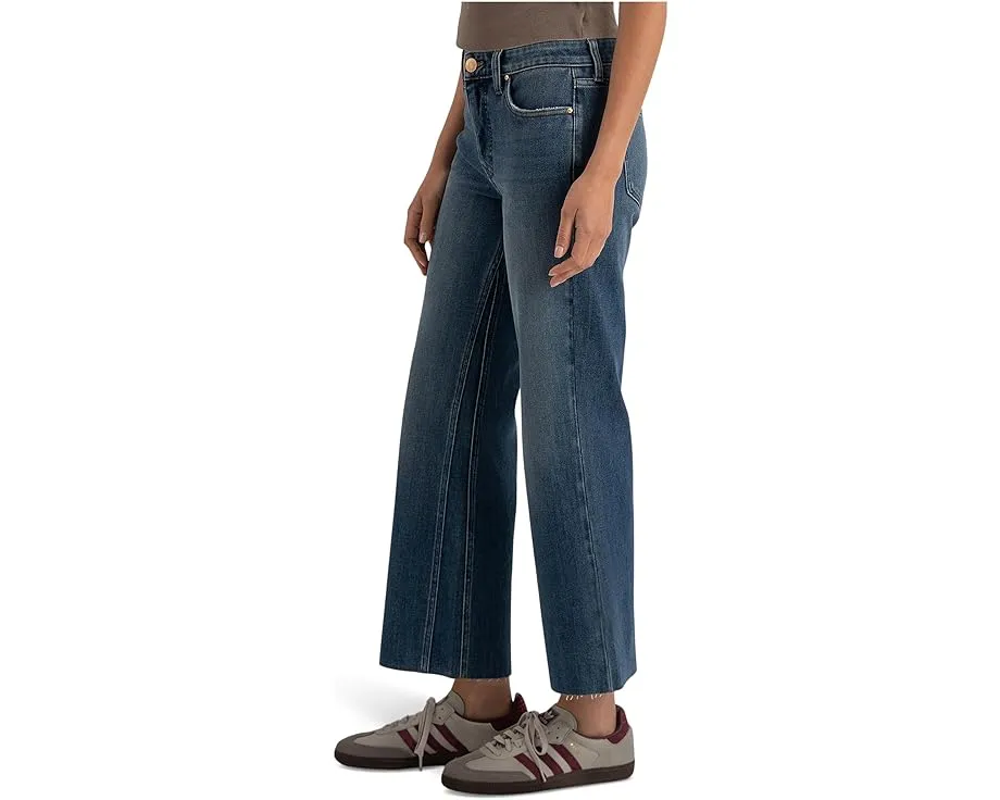 Джинсы KUT from the Kloth Kelsey Petite с высокой талией и клешем до щиколотки