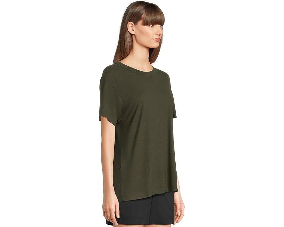 Короткий свитшот Prana Cozy Up SS Crew из конопли с защитой от запаха