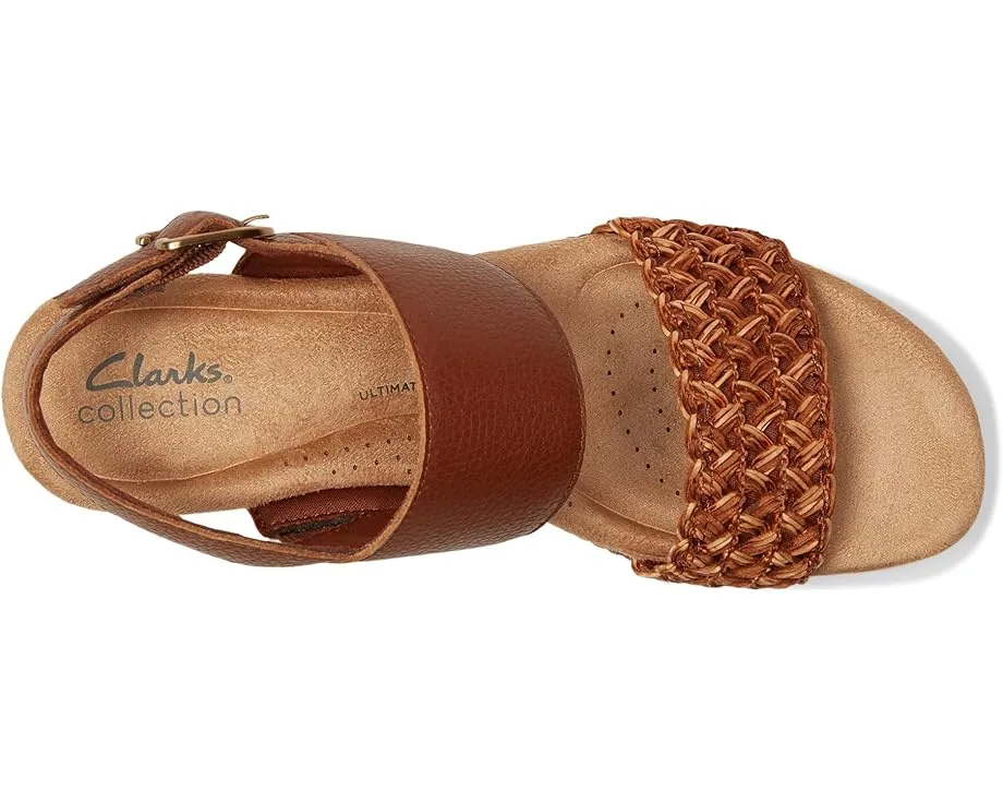 Сандалии Clarks Seannah Step с ремешком на щиколотке и застежкой на липучке