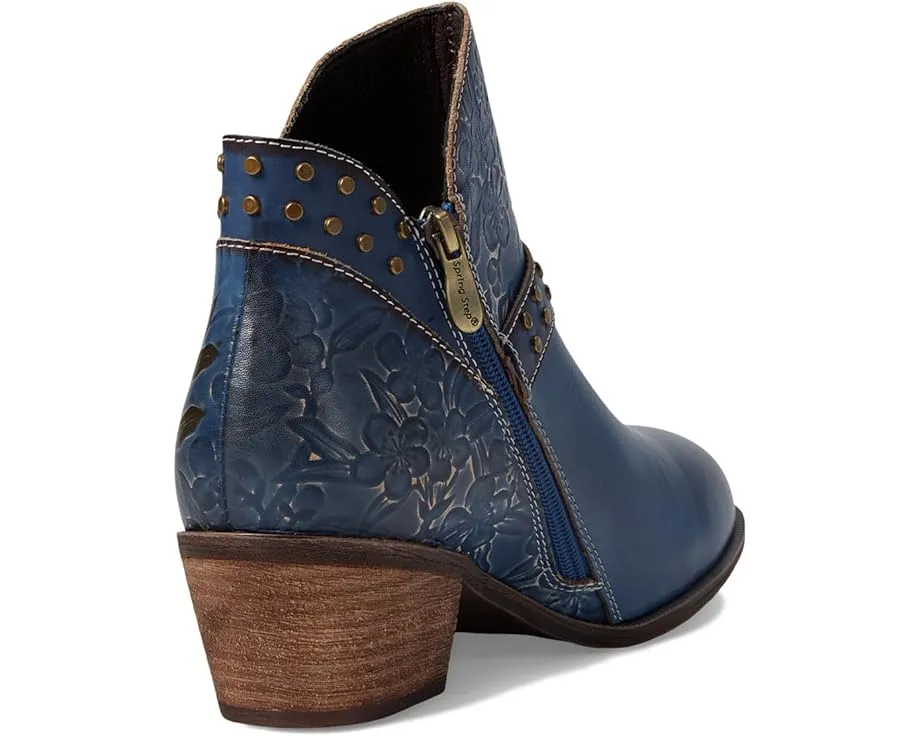 Ботинки Daintylady от L'Artiste by Spring Step в ковбойском стиле с цветочным тиснением