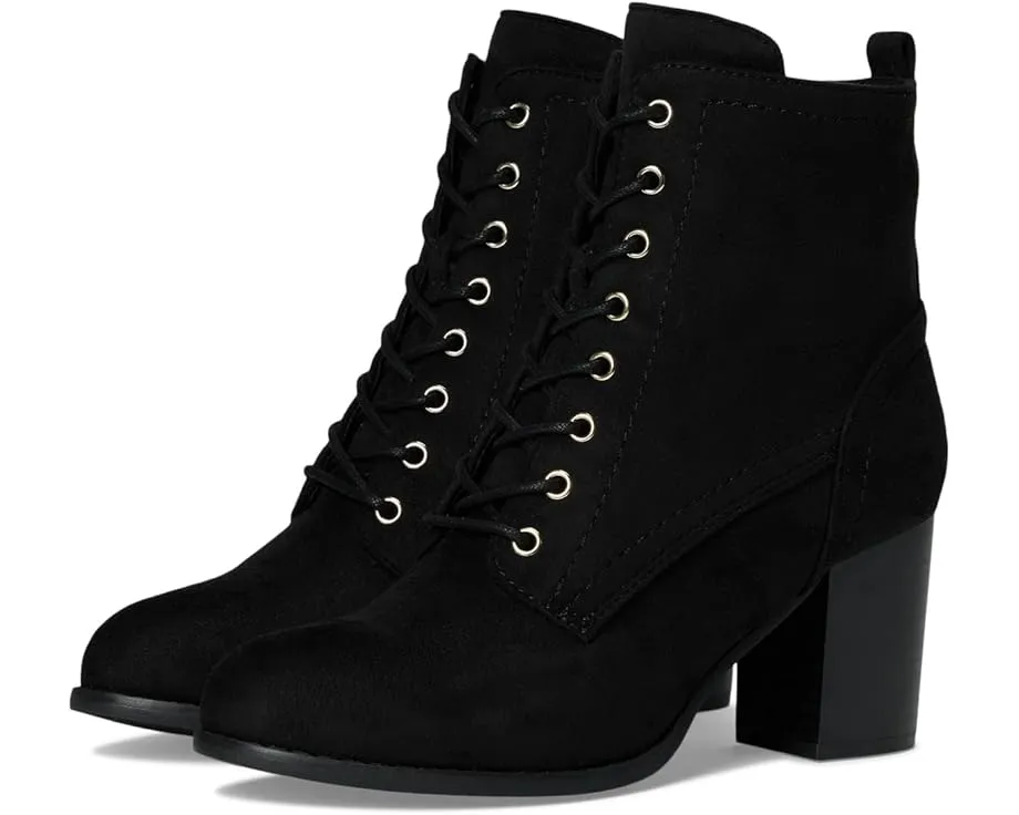 Ботильоны Journee Collection Baylor из веганской кожи на квадратном каблуке