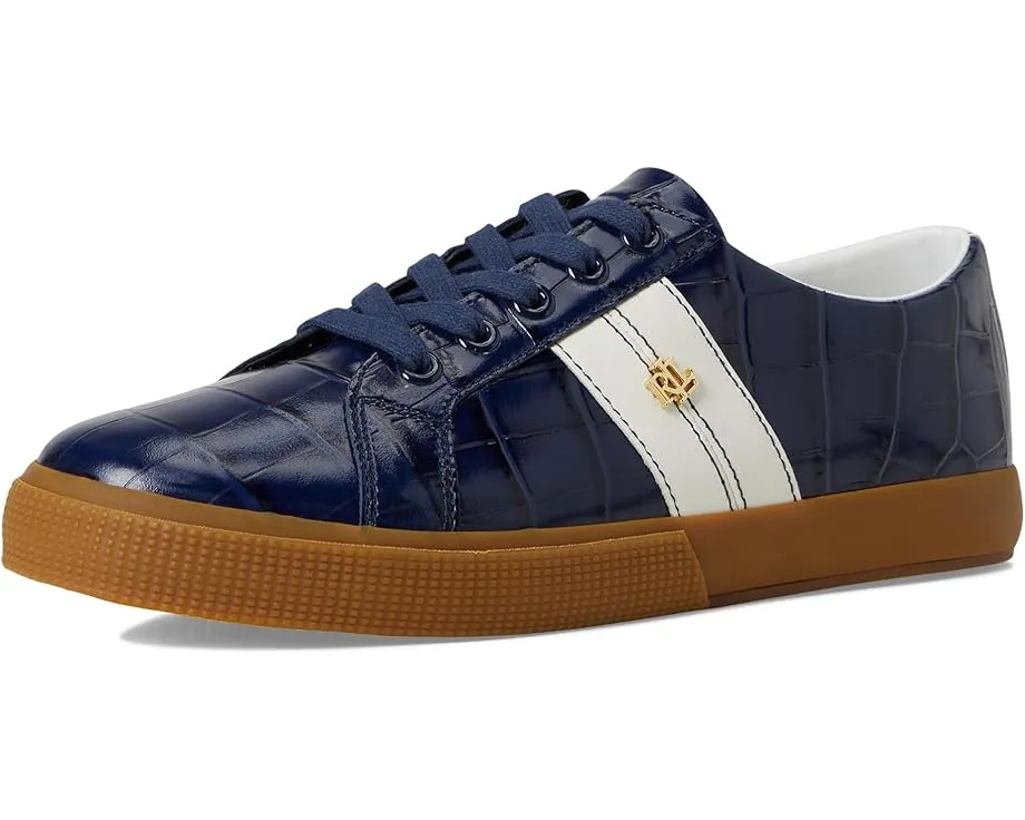 Кроссовки Lauren Ralph Lauren Janson II из кожи с тиснением под крокодила