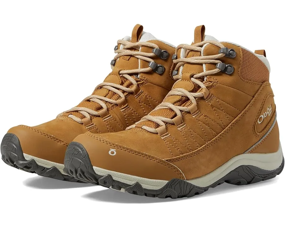 Ботинки Oboz Ousel Mid B-Dry из нубука с водонепроницаемой мембраной B-DRY