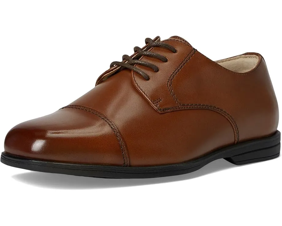 Детские оксфорды Reveal Cap Toe с велосипедным носком от Florsheim Kids