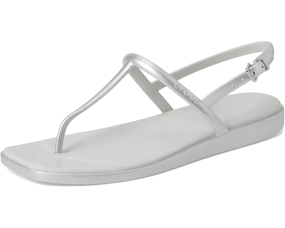Шлепанцы Crocs Miami Thong Sandal с квадратным носком и гибким верхом
